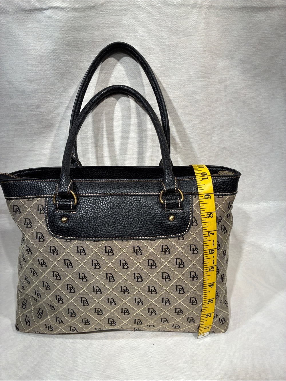 Dooney  and Burke Fabric and Leather Purse - Picture 3 of 13